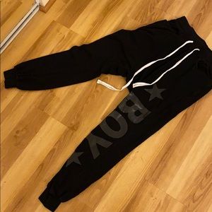 BOY London sweat pants